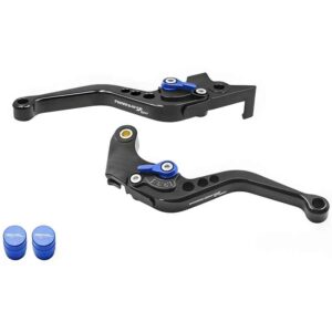 Σετ Ρυθμιζόμενες Μανέτες Και Καπάκια Βαλβιδών Μοτοσυκλέτας Tracer 900 GT Μαύρο – Μπλε